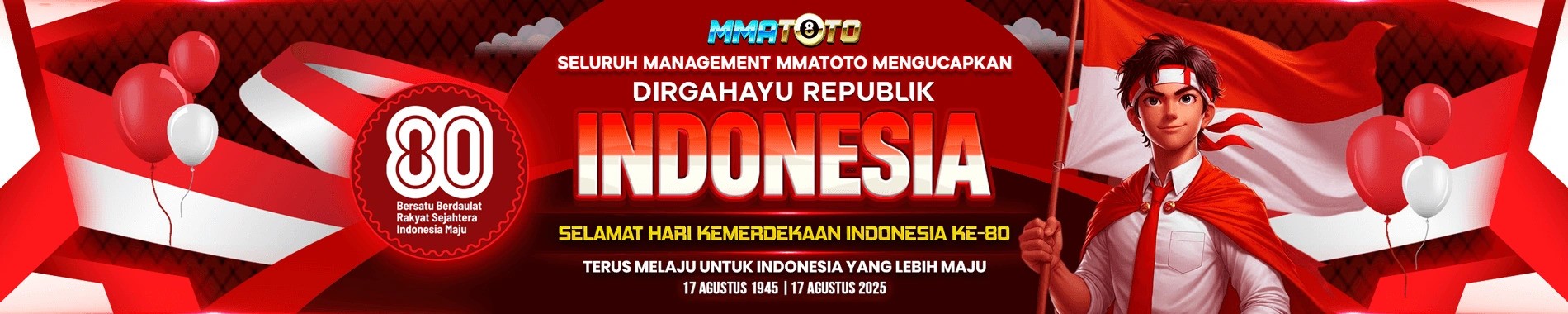 selamat hari kemerdekaan RI